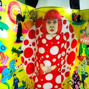 Yayoi Kusama Life Large Bag